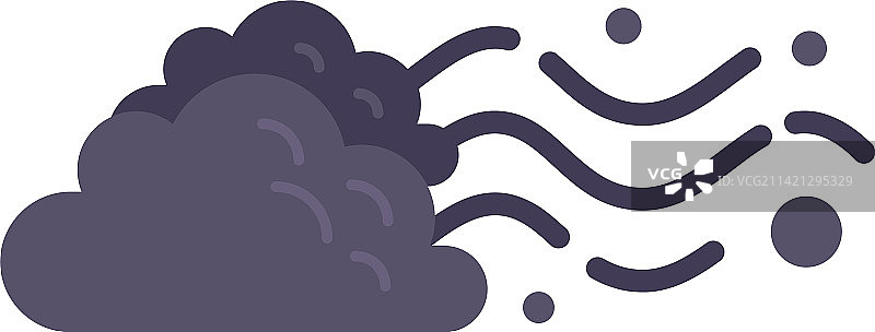 多云天气预报图标图片素材