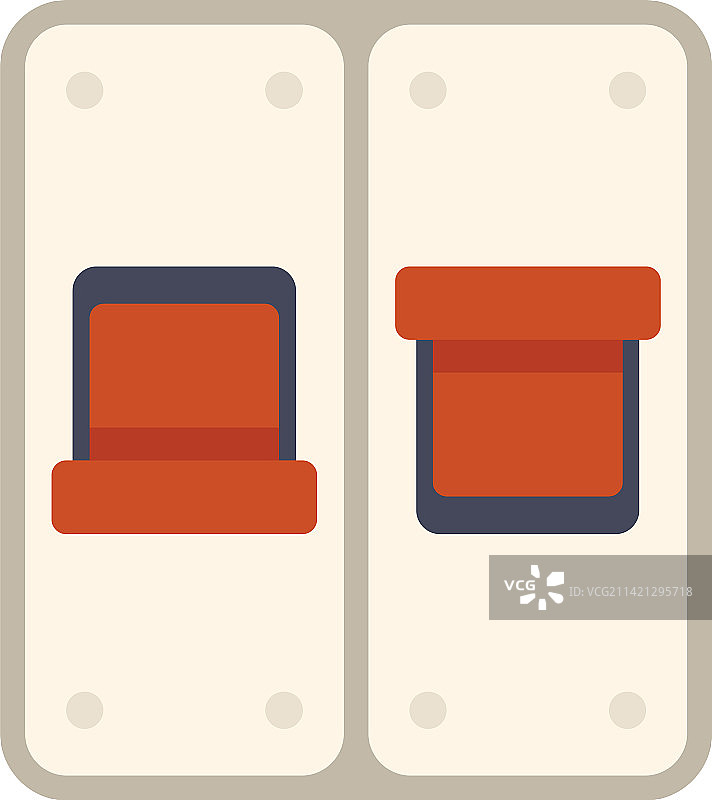 电源断路器扁平保险丝盒图标图片素材