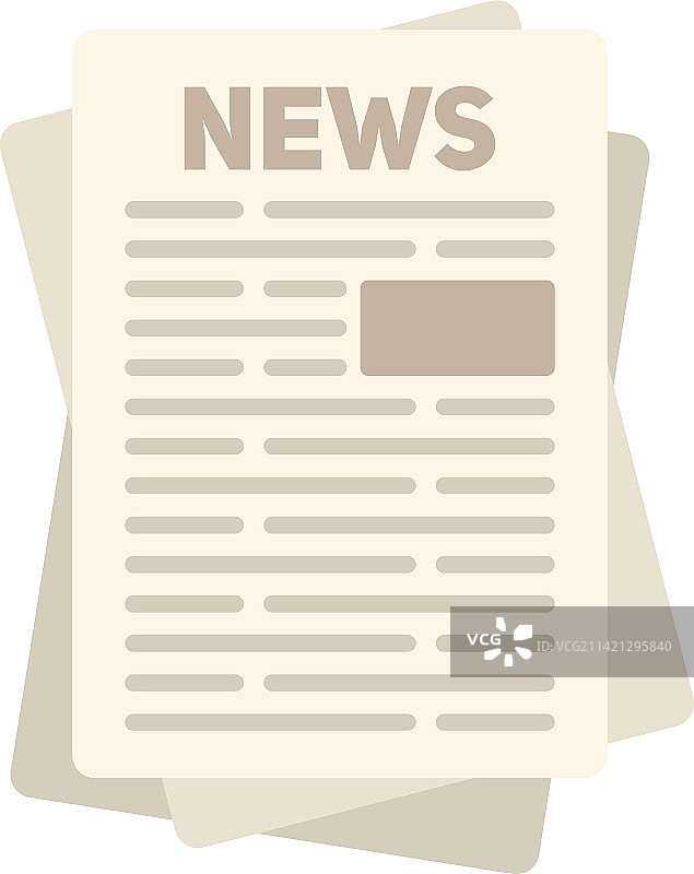 平板报纸图标图片素材