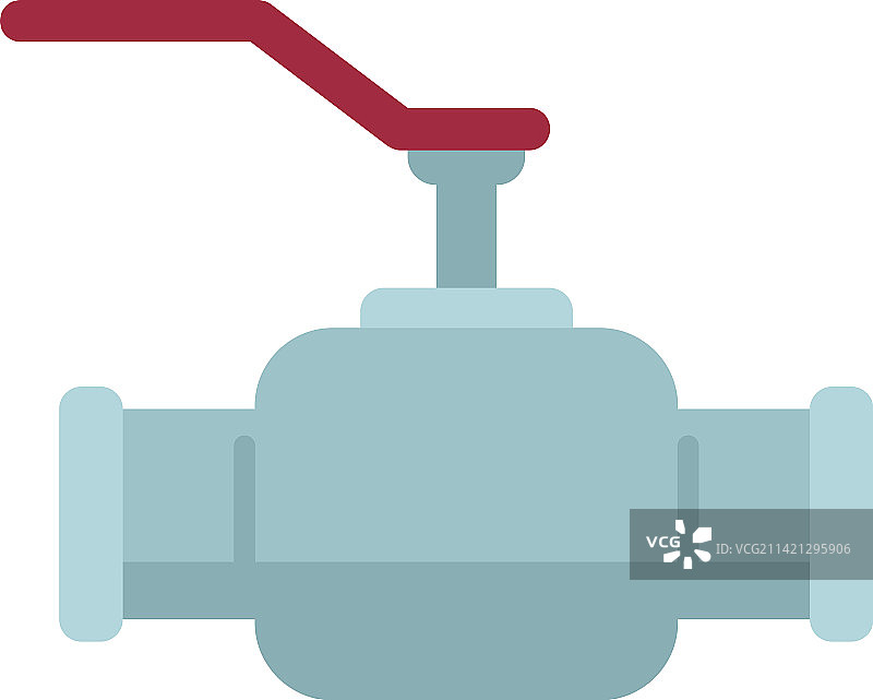 扁平排水水龙头图标图片素材
