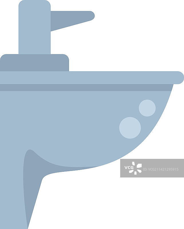 管状盆图标扁平水管图片素材