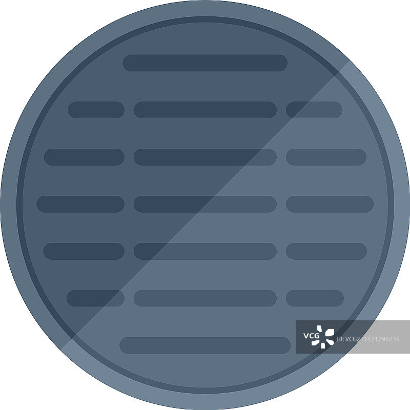 城市井盖安全标志图片素材