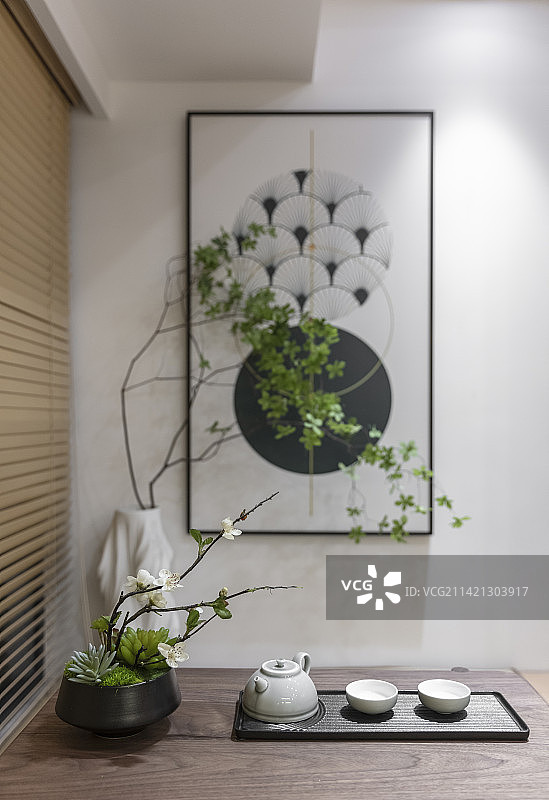 养生茶室图片素材