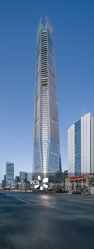 深圳罗湖城脉移轴地面全景图片素材