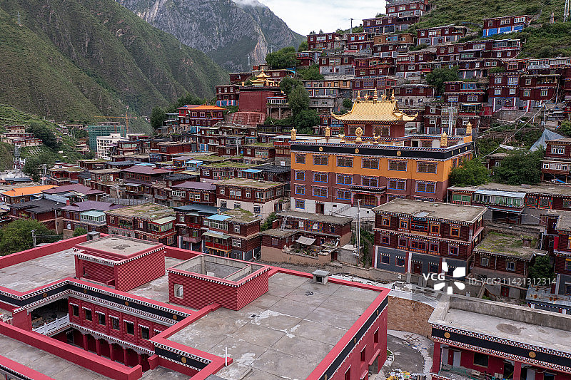 小众秘境317川藏线上的甘孜德格图片素材