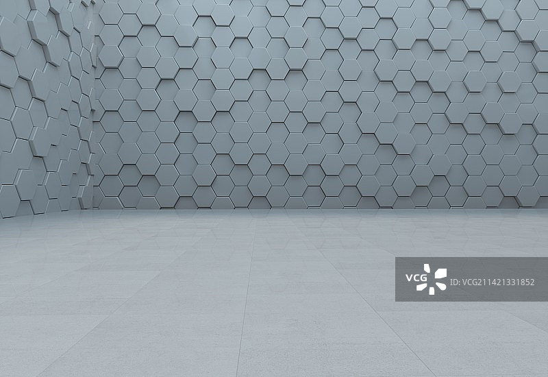 超现实立体砖块悬浮背景墙面建筑图片素材