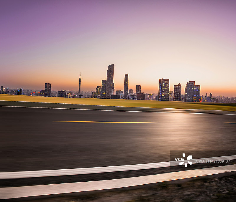 广州建筑道路图片素材