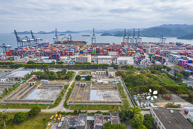 盐田港 盐田港保税区图片素材