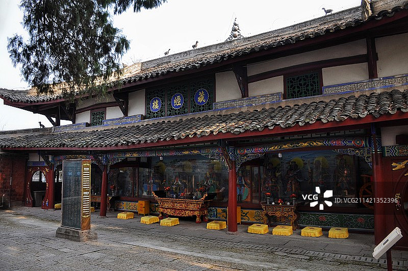 四川遂宁金华山道观图片素材