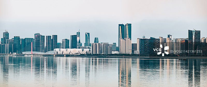 城市天际线建筑金融区图片素材