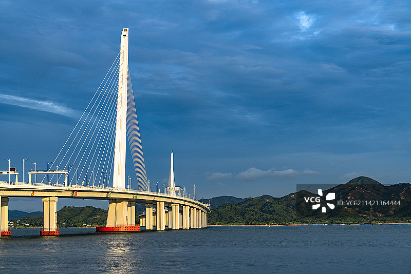 深圳湾大桥图片素材