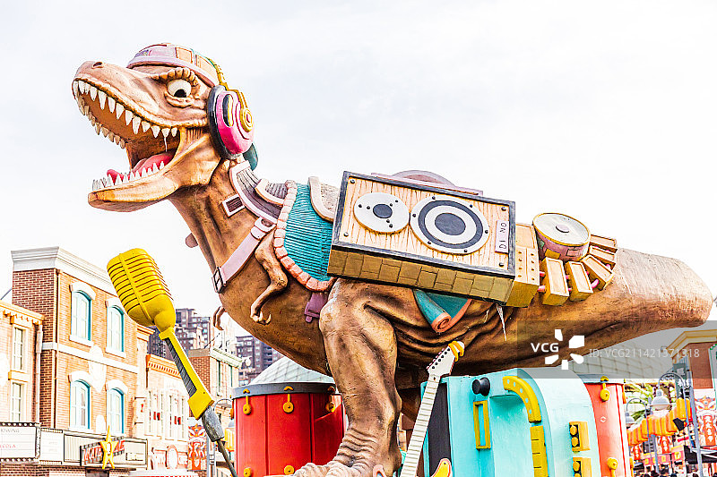 江苏常州恐龙园图片素材