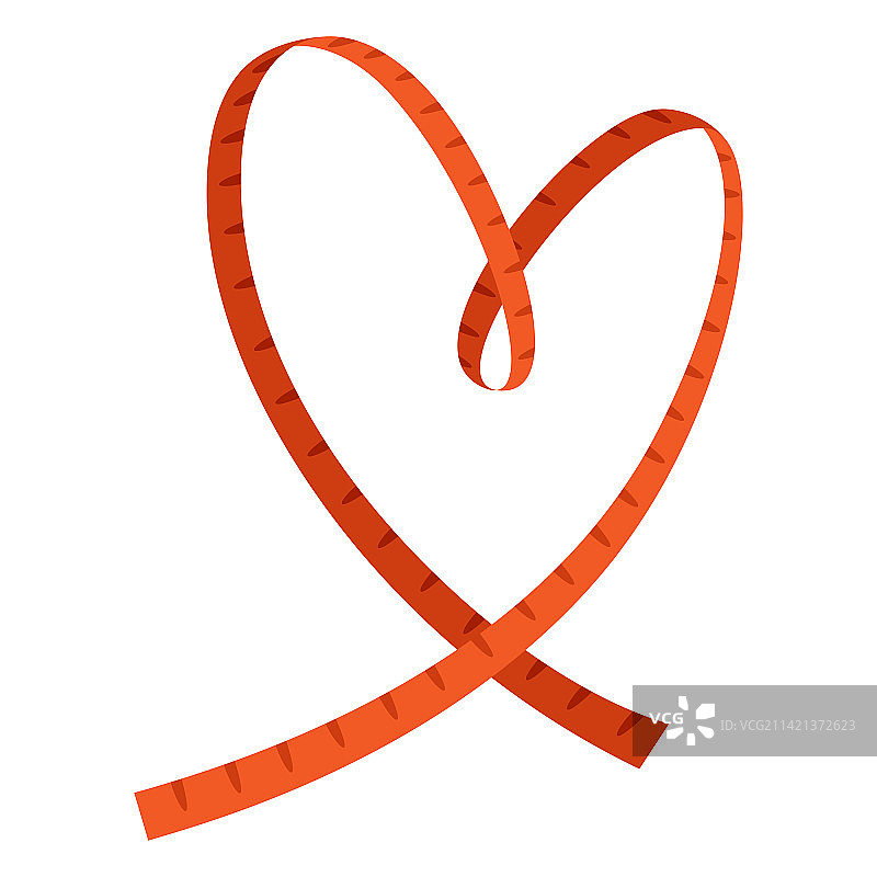 用于身体的卷尺概念图片素材