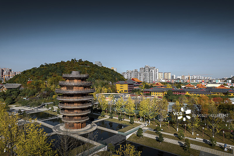 泉湖公园图片素材