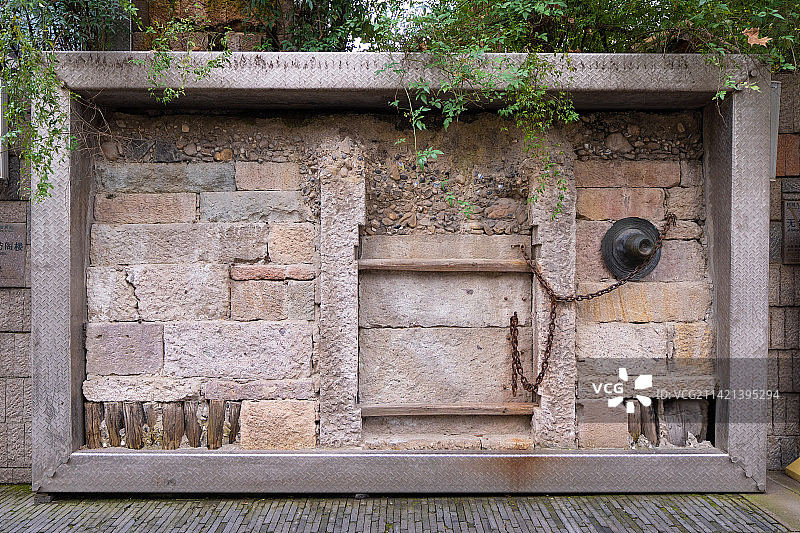 杭州九墙：无名闸口图片素材