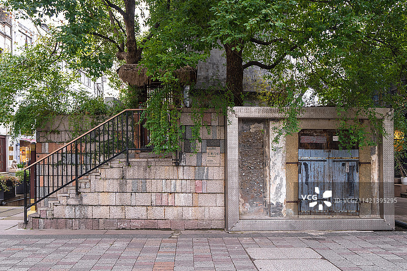 杭州九墙：河坊阁楼图片素材