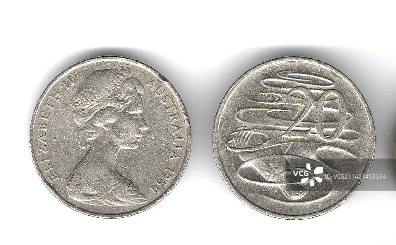澳大利亚钱币图片素材