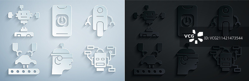 智能眼镜机器人手臂图片素材