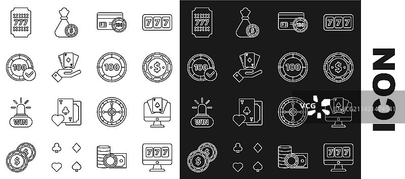 在线幸运777老虎机素材图片素材