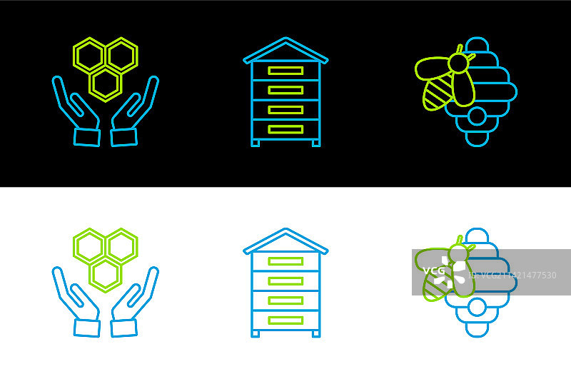 蜂巢、蜂窝、手图片素材