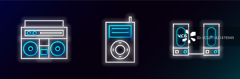 家用立体声音响图片素材