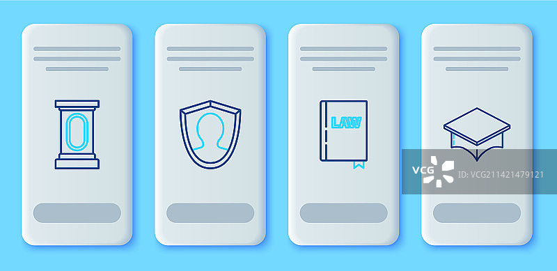 用户保护法书籍展台图片素材