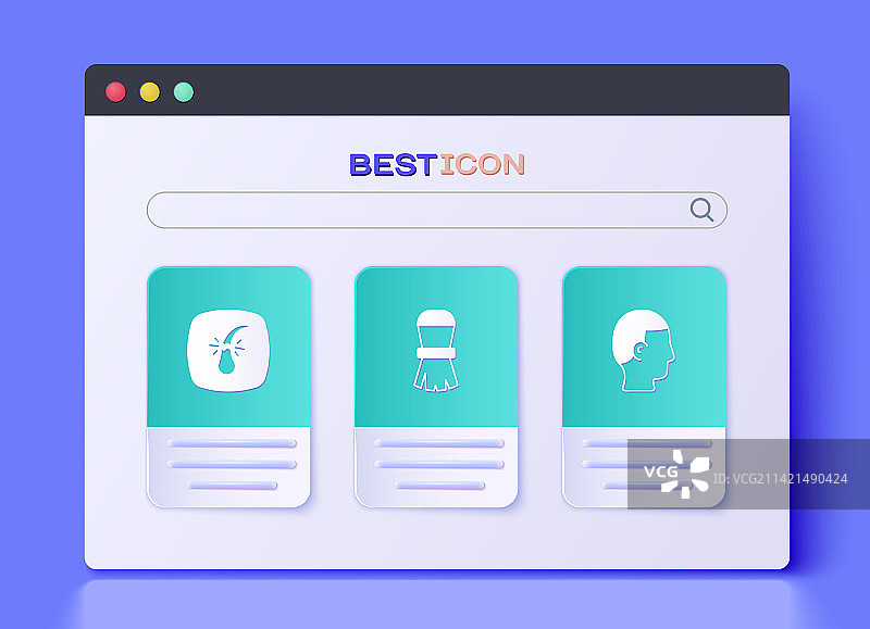 剃须刷毛囊图片素材
