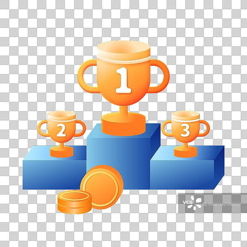 排名颁奖台图片素材