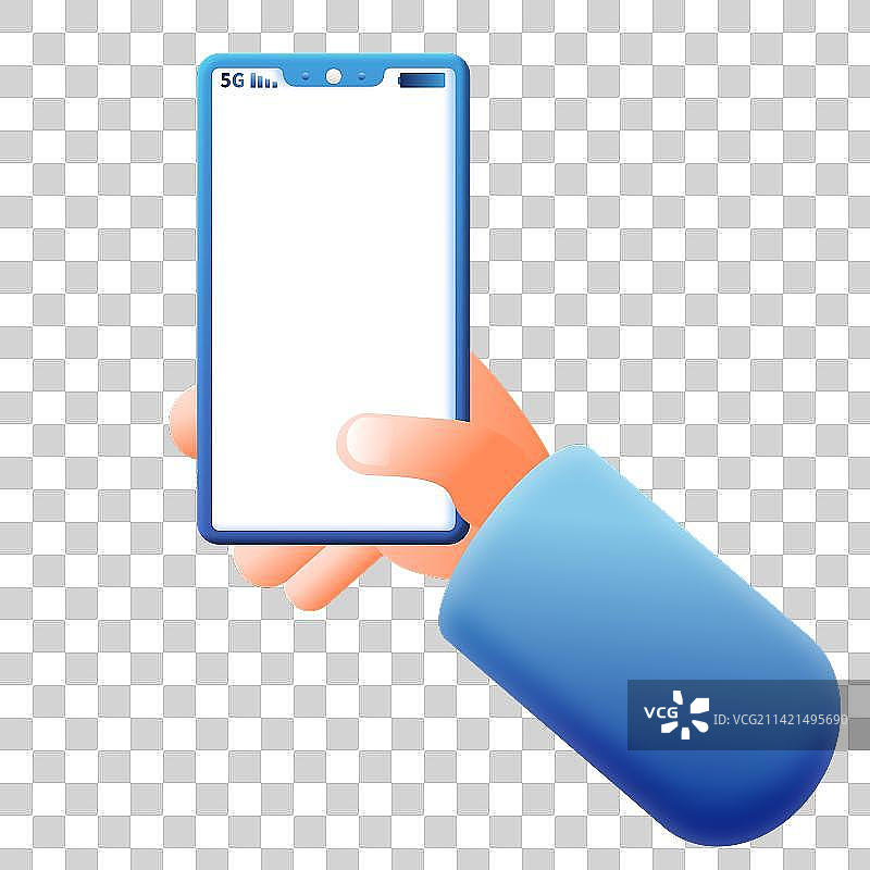 手拿着手机图片素材