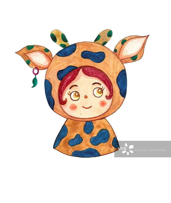 萌娃头像图片素材