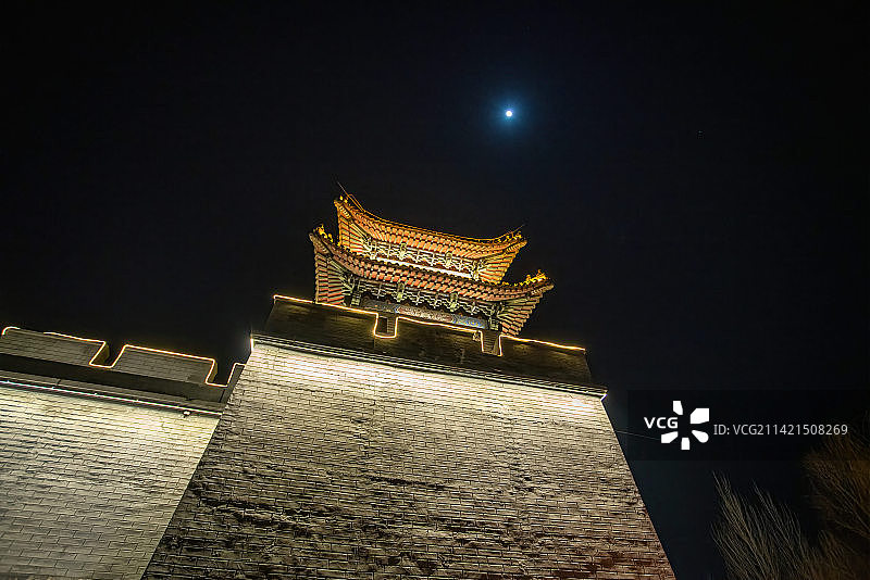 农历正月十五赏花灯图片素材