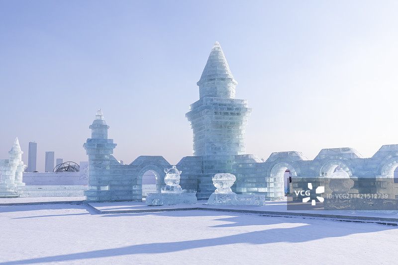 哈尔滨冰雪大世界图片素材