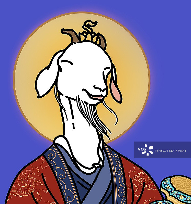 十二生肖-羊图片素材