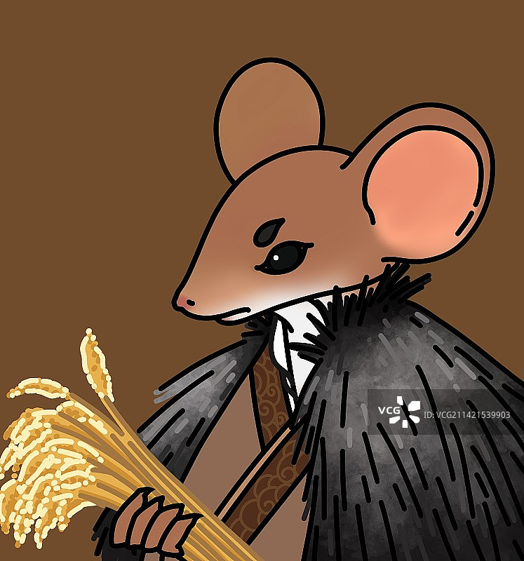 十二生肖-鼠图片素材