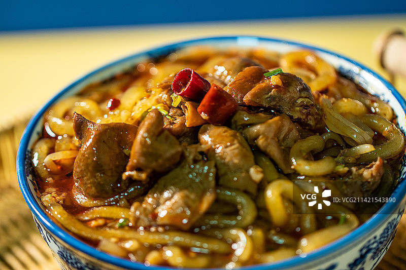 重庆肥肠酸辣粉图片素材