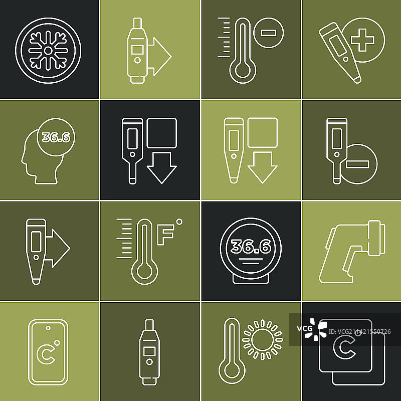 摄氏度数字温度计气象学图片素材