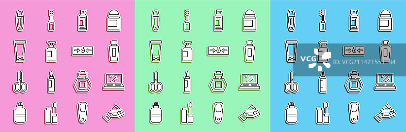 乳霜或润肤露化妆品软管化妆图片素材