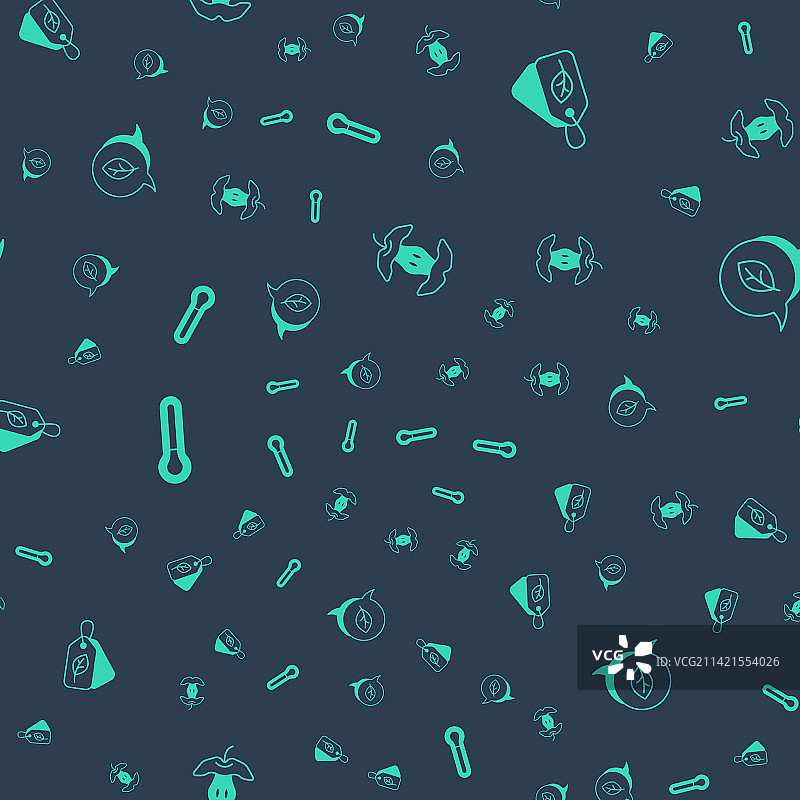 苹果核标签树叶温度计套装图片素材