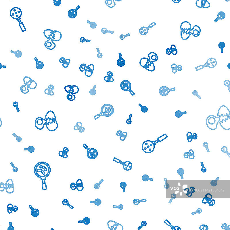 线条图标集平底锅锅铲碎鸡蛋图片素材