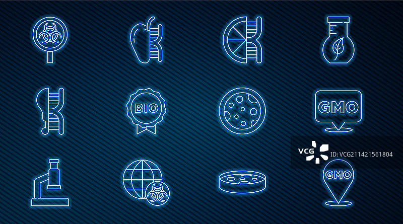 线条画：转基因橙子标签图片素材