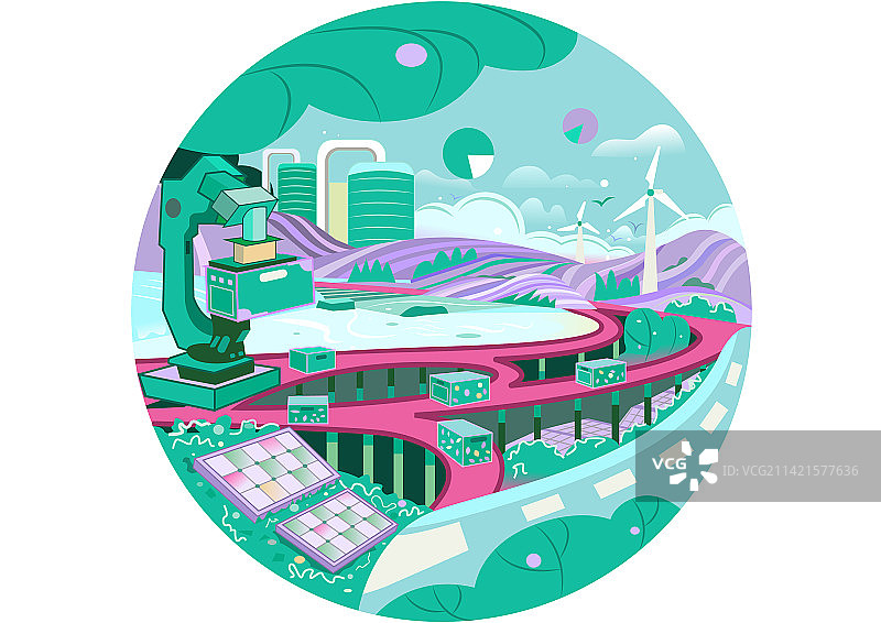 新能源绿色转型图片素材