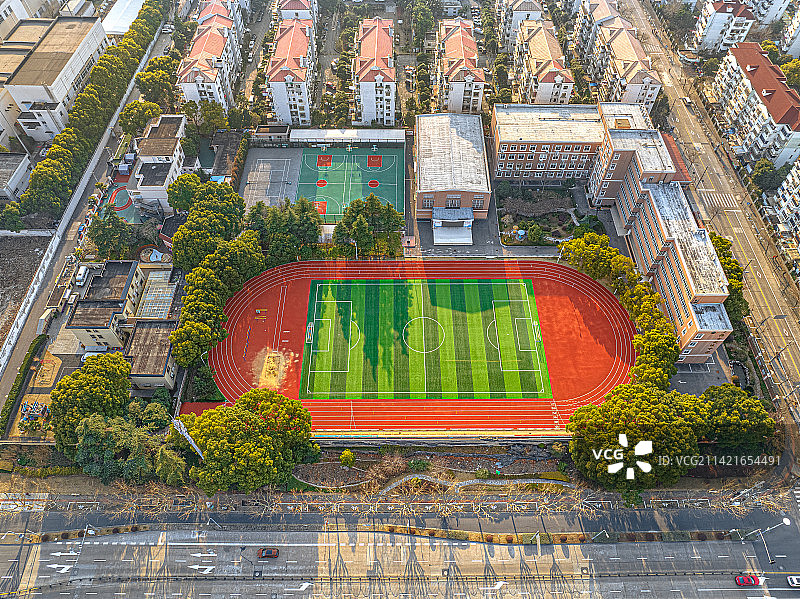 上海致远中学 灵山幼儿园 上海浦东洋泾社区图片素材