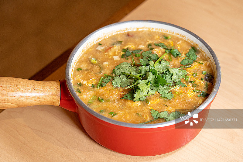 西北特色菜式 - 疙瘩汤图片素材