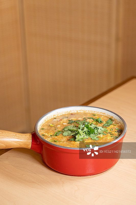 西北特色菜式 - 疙瘩汤图片素材