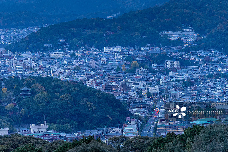 日本京都城市风光图片素材