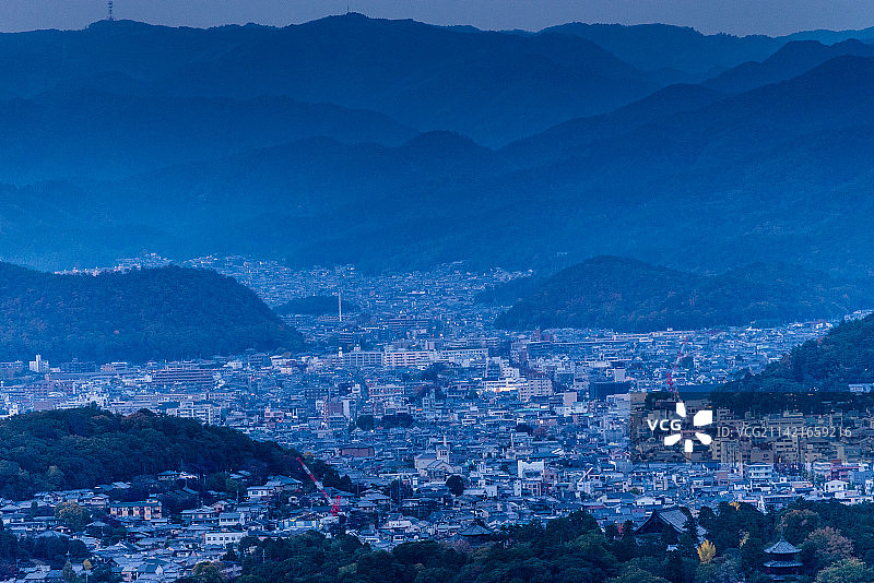 日本京都城市风光图片素材