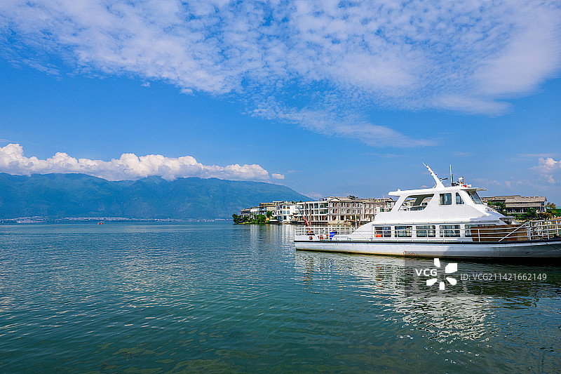 苍山洱海图片素材