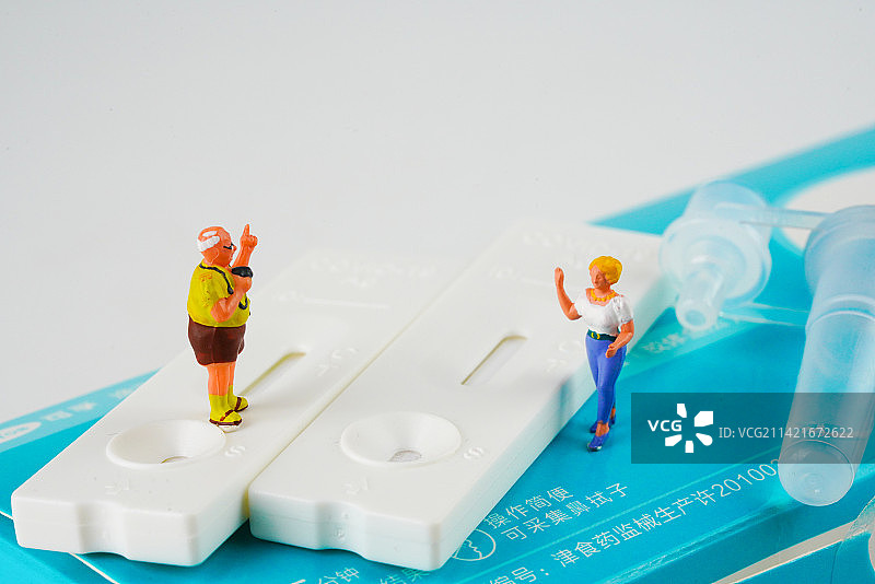 核酸检测微距人图片素材