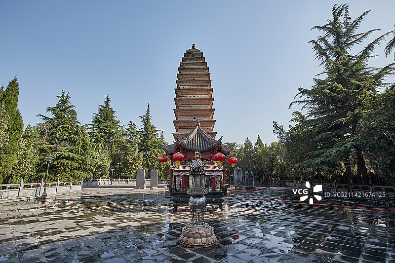 洛阳白马寺齐云塔图片素材