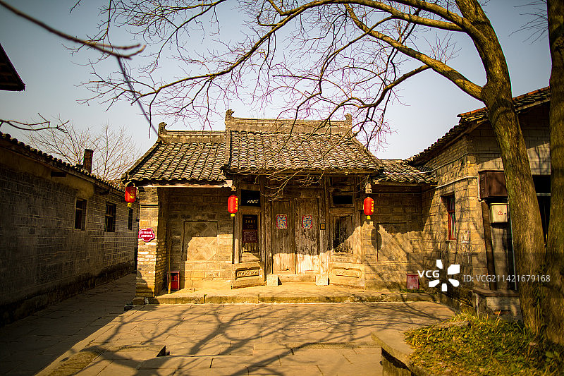 中国四川广元昭化古城的风光图片素材